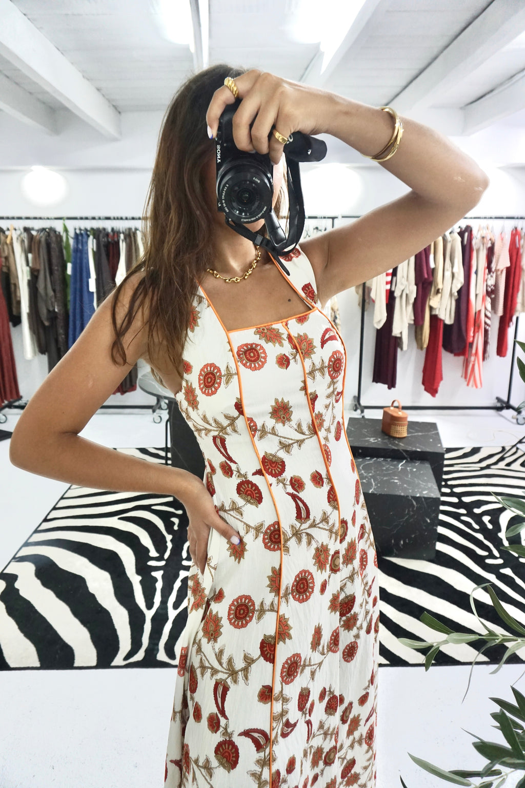 Vestido Maxi Florido