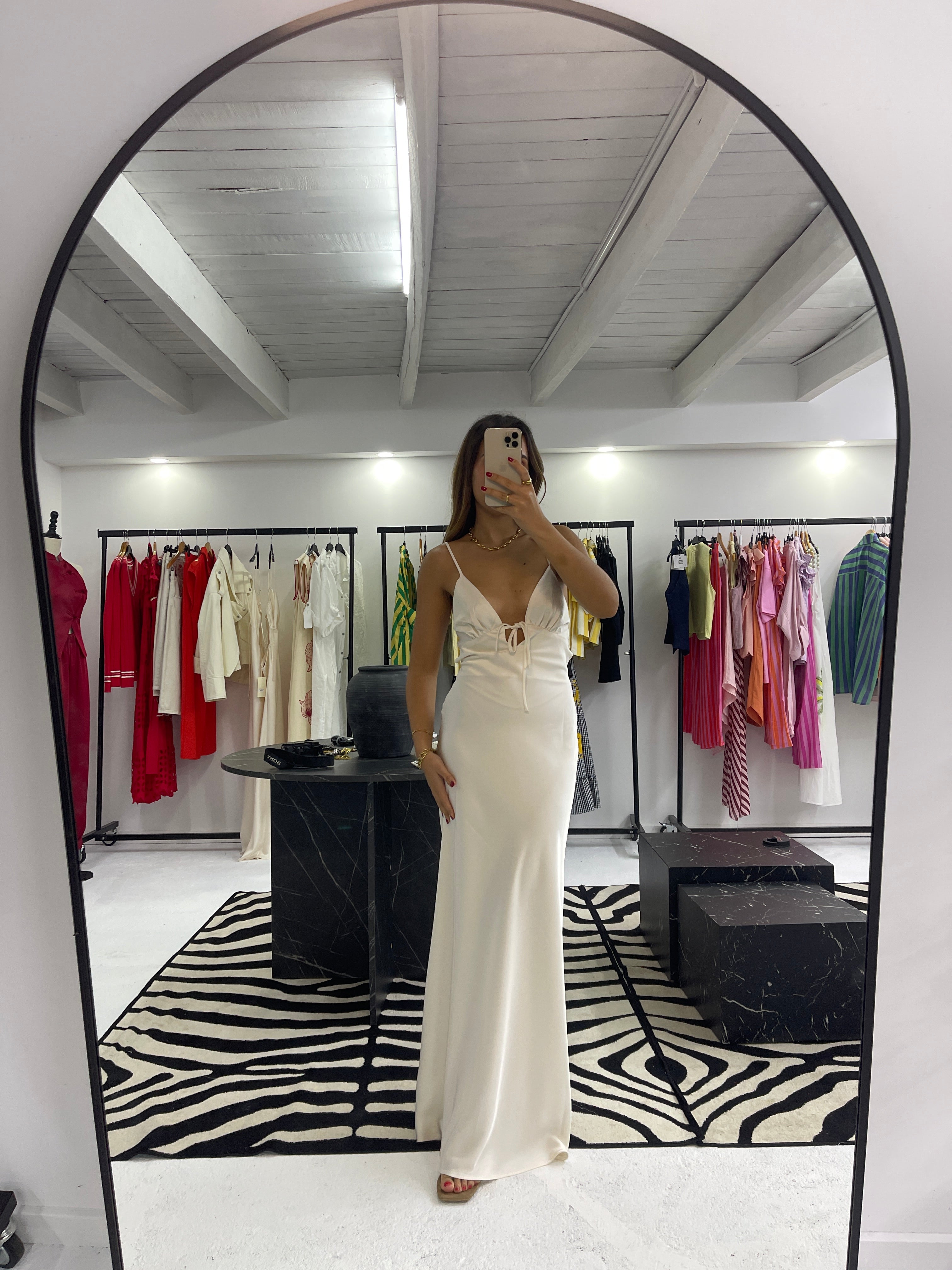 Vestido Cetim