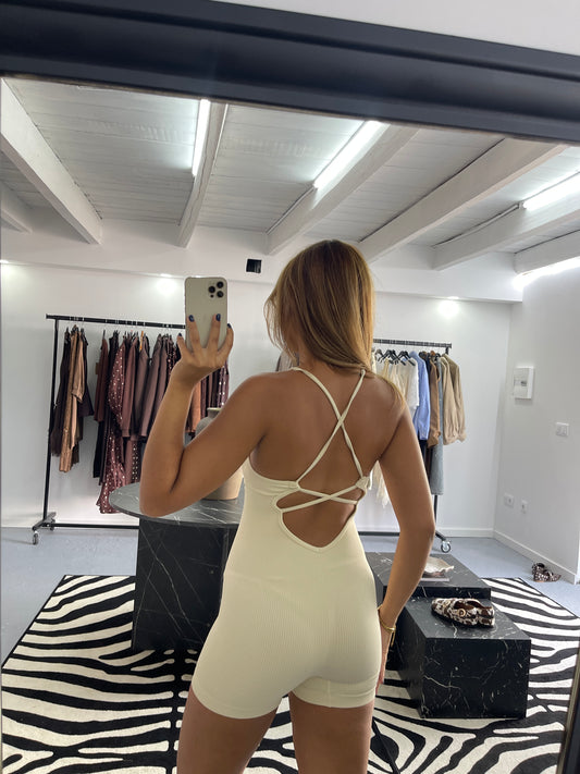 Macacão Costas Abertas