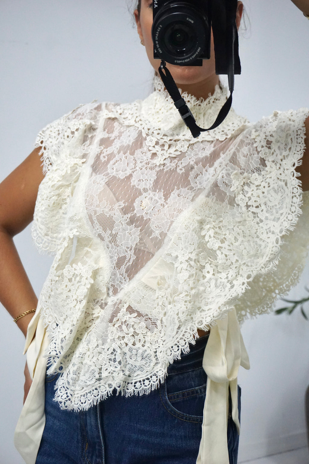 Blusa Rendada