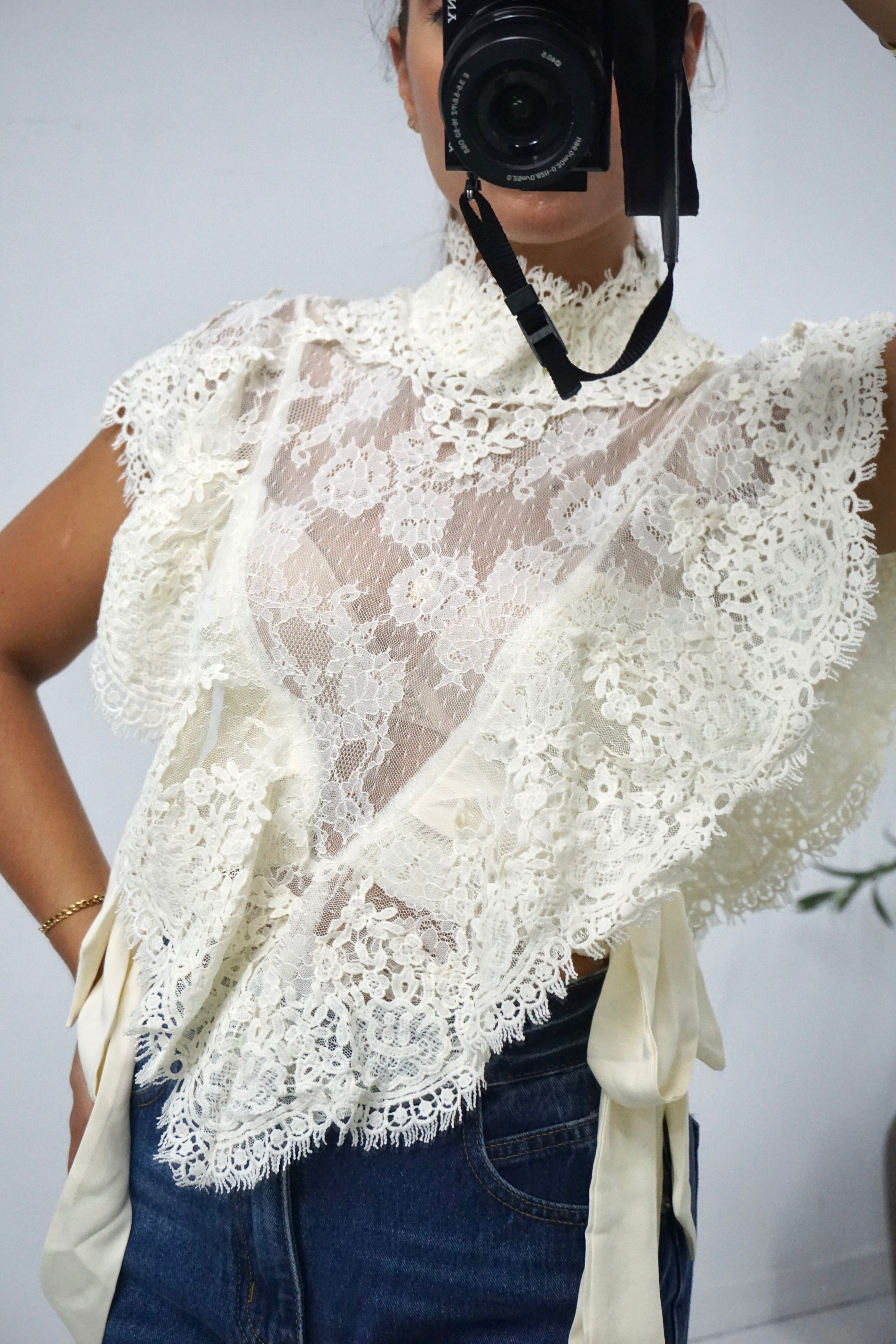 Blusa Rendada